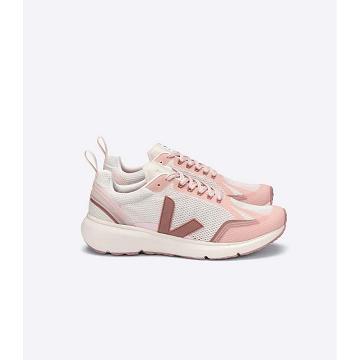 Veja CONDOR 2 ALVEOMESH Schoenen Dames Beige/Pink | NL 497PJJ